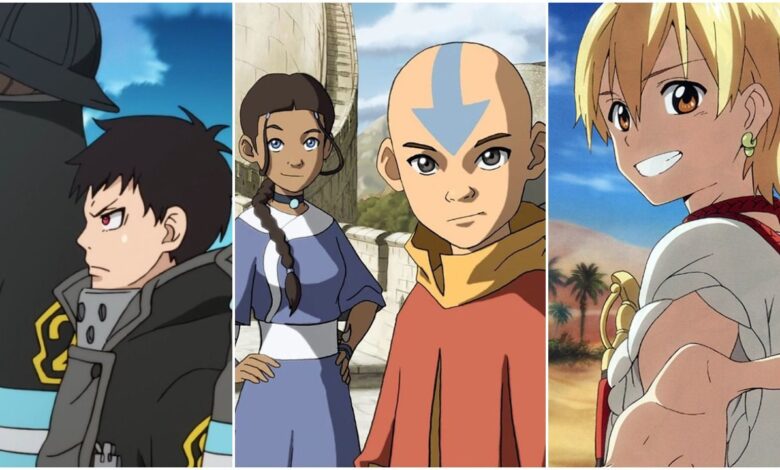 Anime para ver si te gustó Avatar | ScreenRant - La Neta Neta