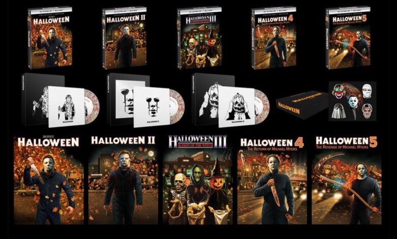 Las primeras cinco películas de Halloween obtienen la nueva edición de  coleccionista de Blu-rays 4K UltraHD - La Neta Neta