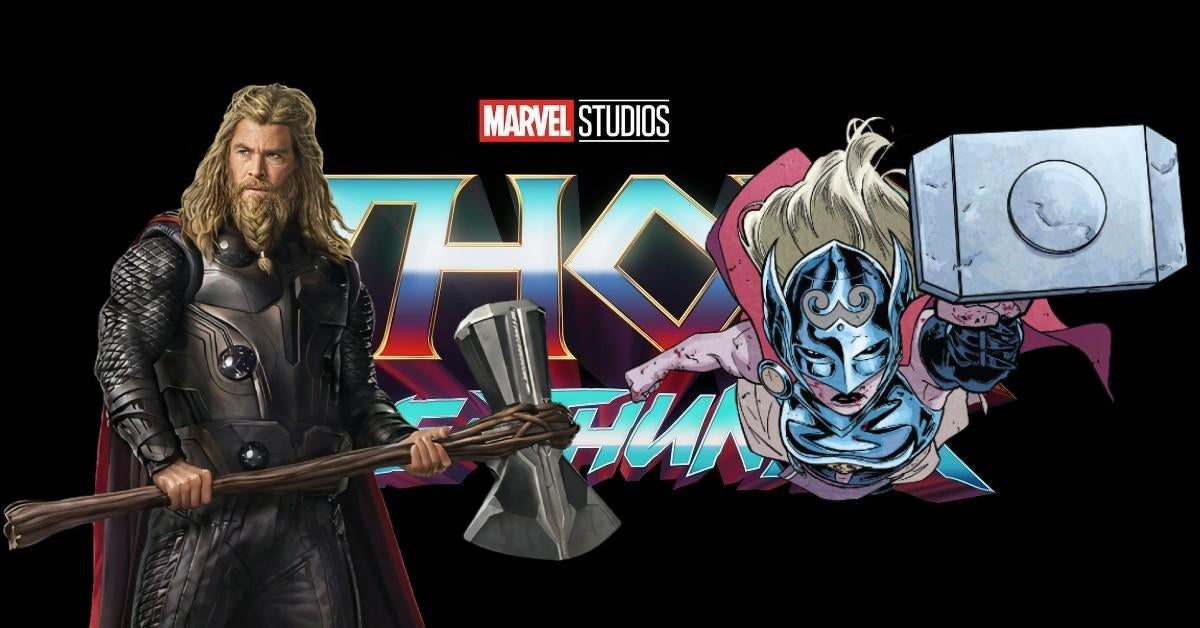 El cartel promocional de Love and Thunder muestra que Chris Hemsworth y